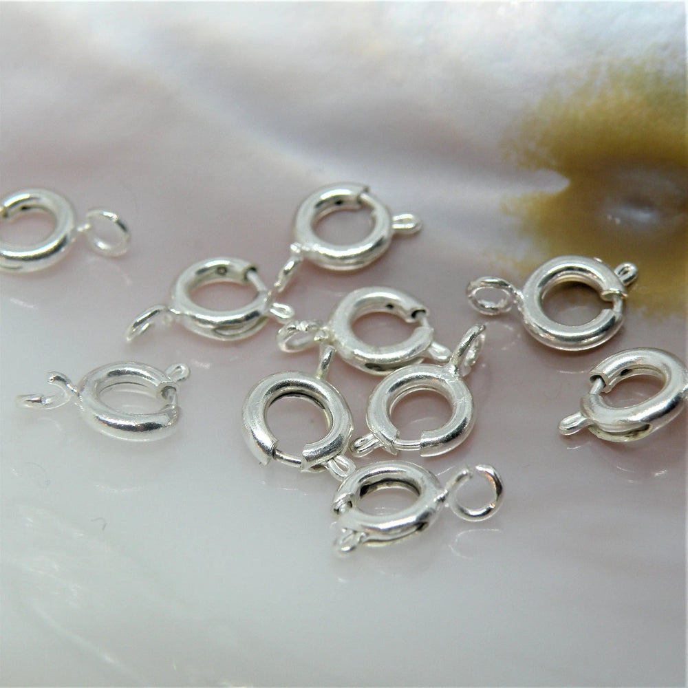 Fjederlås, messing fs, ø6 mm Fritz