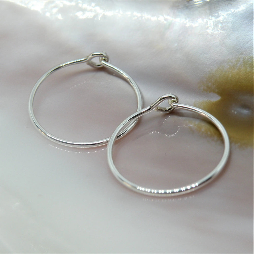 Monterings creol, 925 sterlingsølv, 15mm 0,9 mm Fritz