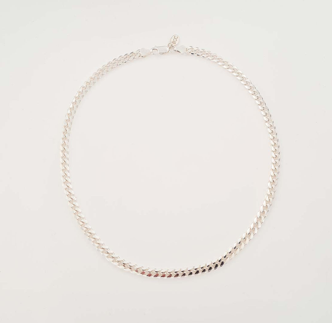 Find Halskæde, cuban kæde, sterlingsølv, 40,50 cm/6 mm hos Beadhouse of Copenhagen i dag, med en altid hurtig levering!
