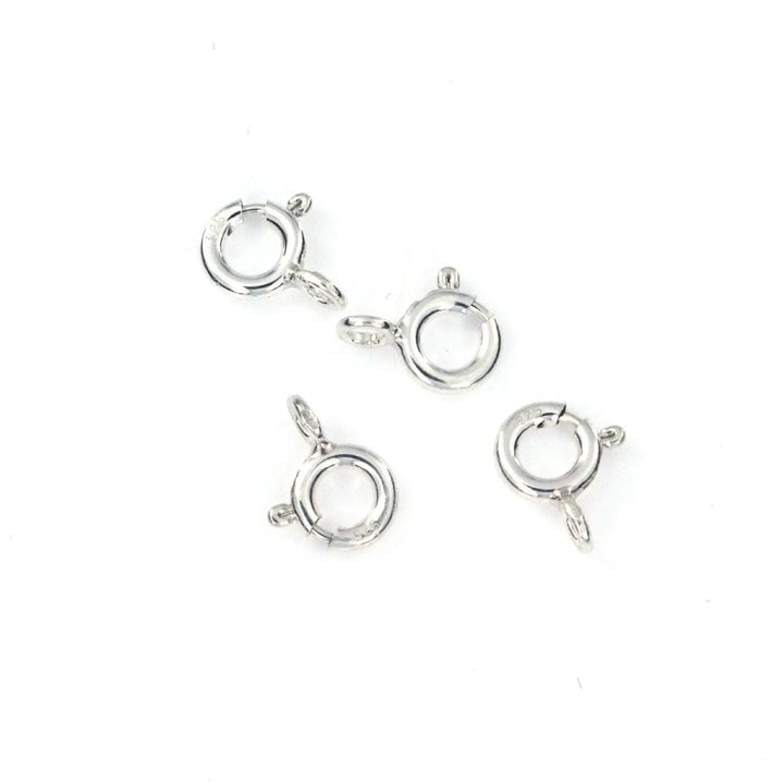 Fjederlås sterlingsølv 5.5mm 