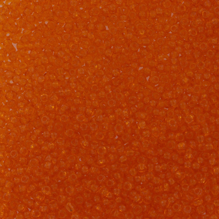 Orange glasperler,  preciosa, natural transparent light orange, storkøb Preciosa
