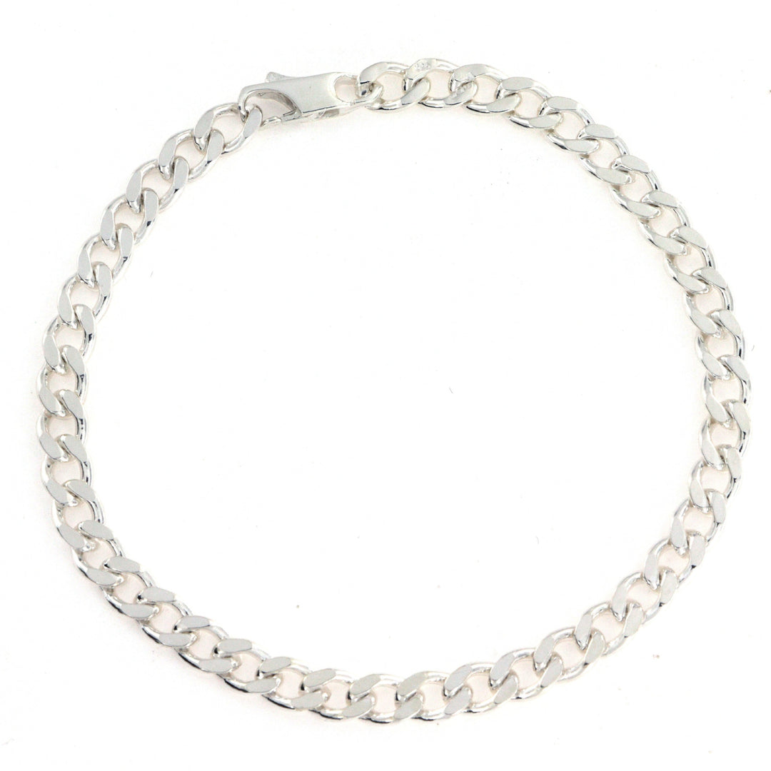 Find Armbånd, panser facet kæde, sterlingsølv, 16-17 cm/4,6 mm hos Beadhouse of Copenhagen i dag, med en altid hurtig levering!