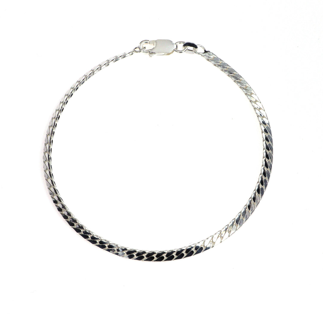 Find Armbånd, sildeben kæde, sterlingsølv, 16-19 cm/3,5 mm hos Beadhouse of Copenhagen i dag, med en altid hurtig levering!