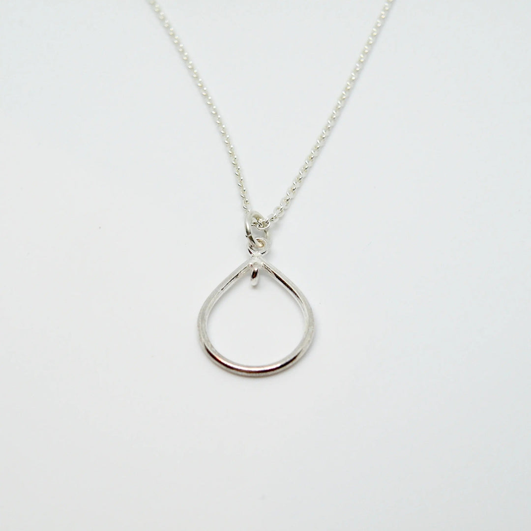 Vedhæng, dråbe kontur, sterlingsølv Beadhouse of Copenhagen