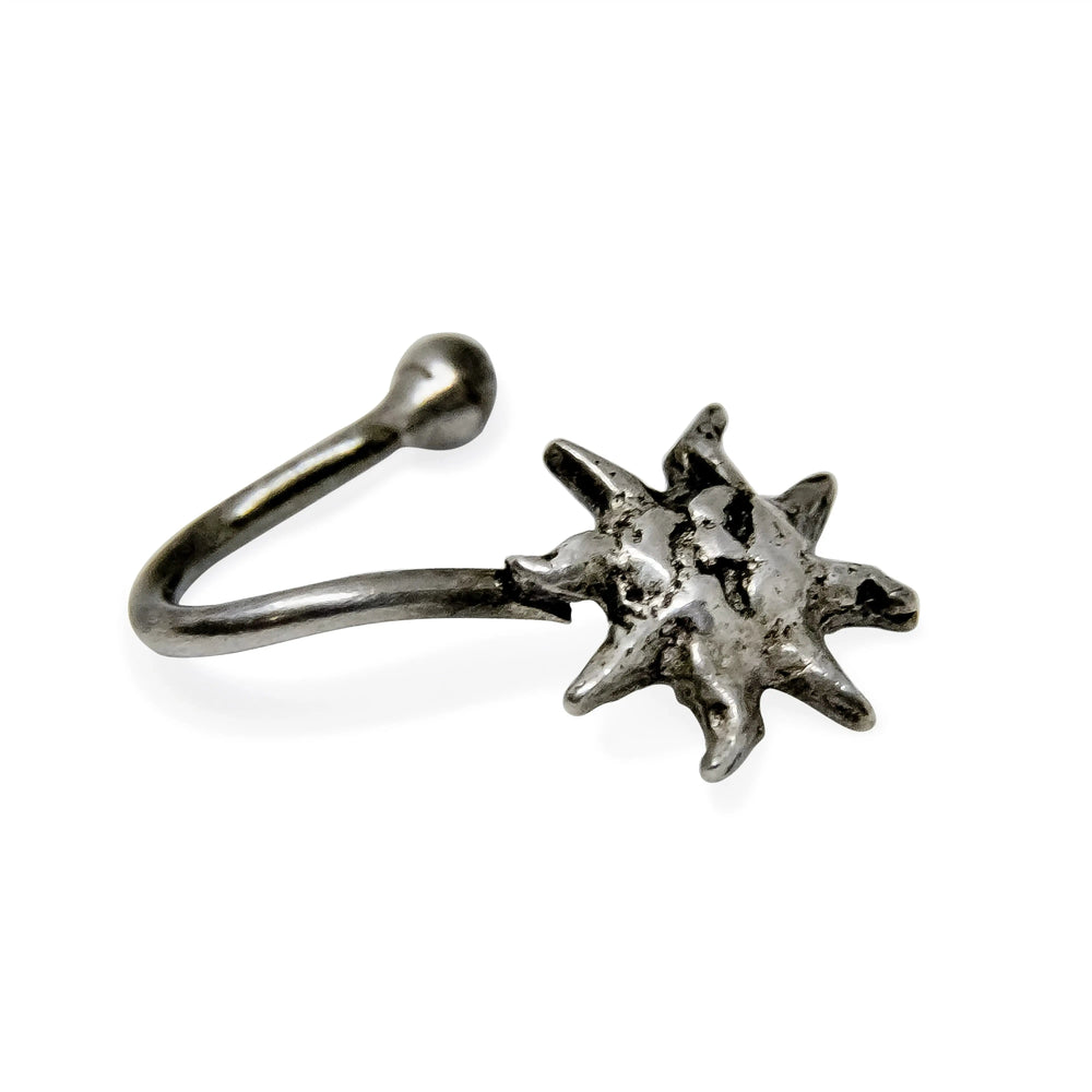 Øreringe, earcuff sol, sterlingsølv Beadhouse of Copenhagen