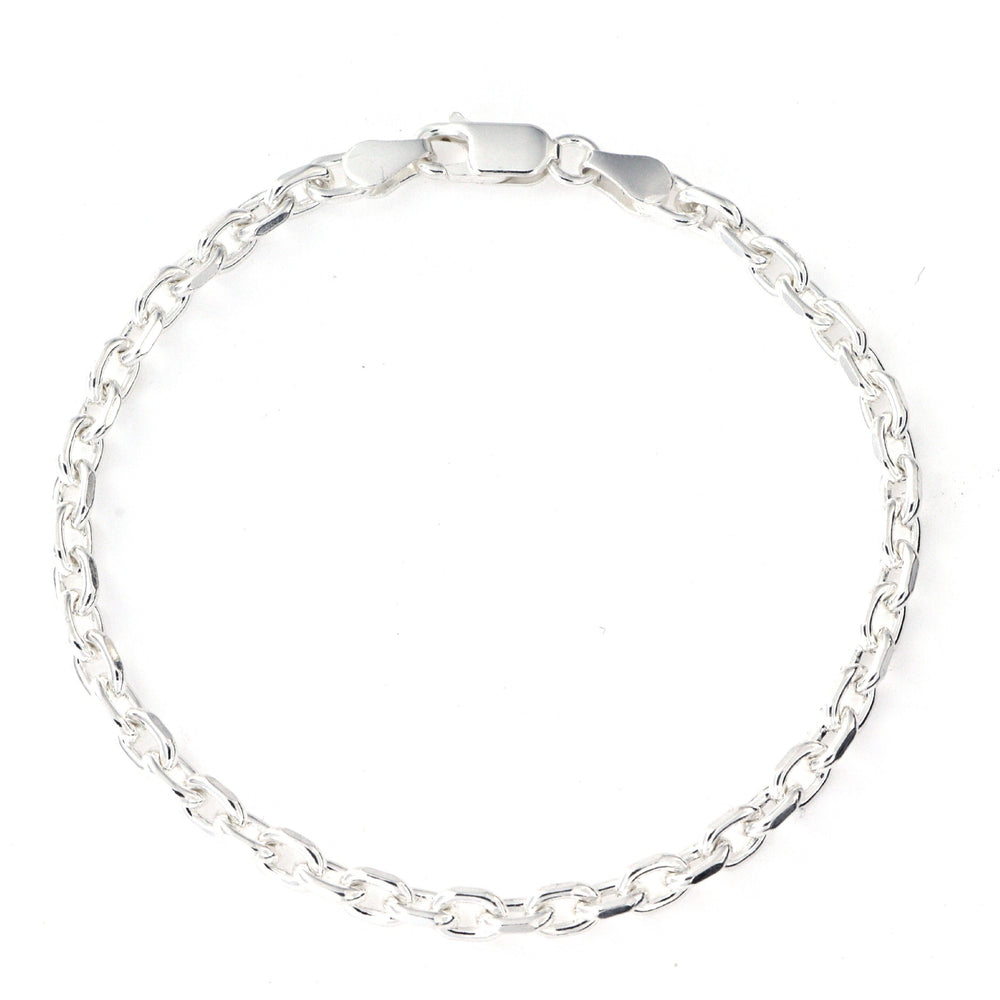 Find Armbånd, anker facet kæde, sterlingsølv, 18, 21 cm/4 mm hos Beadhouse of Copenhagen i dag, med en altid hurtig levering!