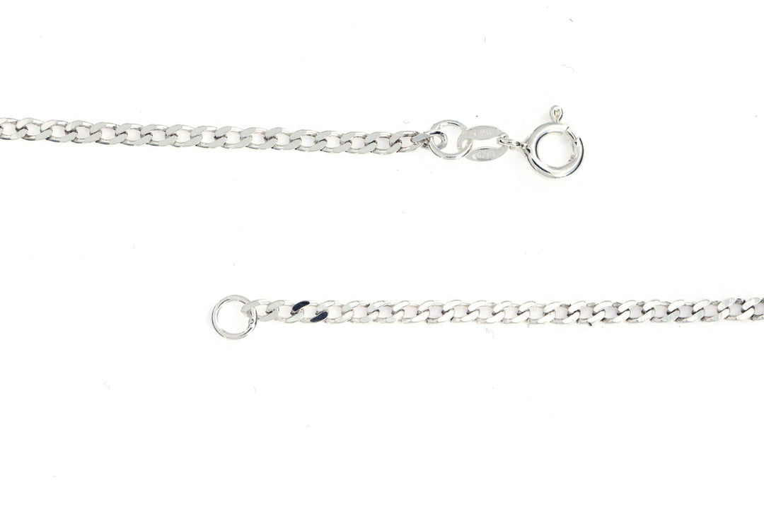 Find Halskæde, panser facet, sterlingsølv, 40-55 cm/2 mm hos Beadhouse of Copenhagen i dag, med en altid hurtig levering!
