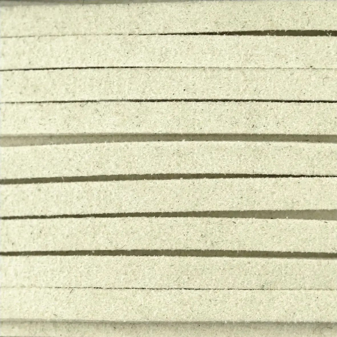 Snor, beige, ruskind 3 mm x 1,5 m Tax