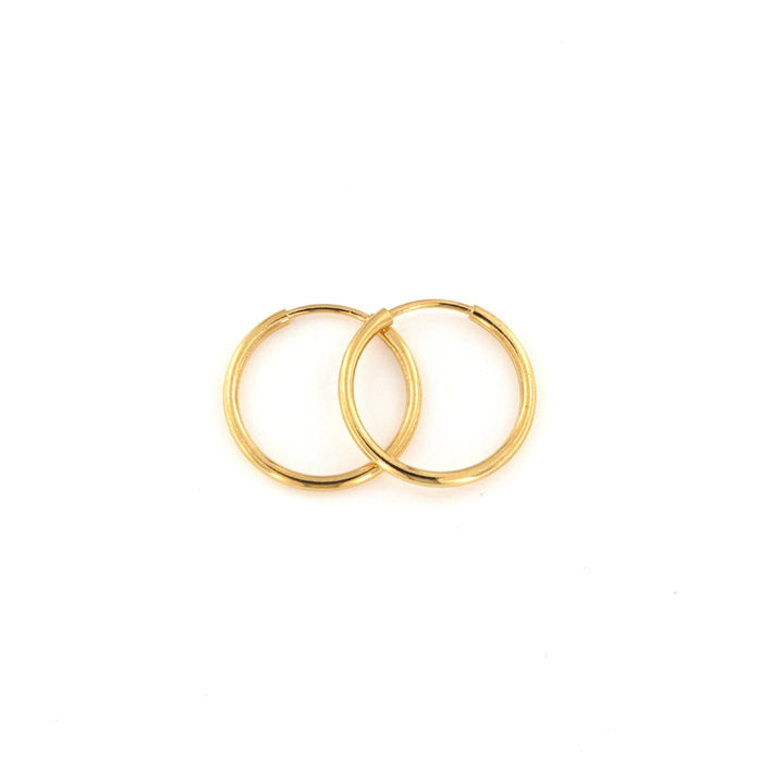 Find Øreringe, hoops, forgyldt sterlingsølv, 8 x 1,2 mm hos Beadhouse of Copenhagen i dag, med en altid hurtig levering!