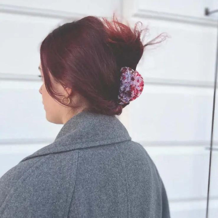 Hårklemme, meleret rød Express